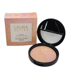 Laura Geller Baked Highlighter Natural Glow Quad 0.26oz/7.5g
